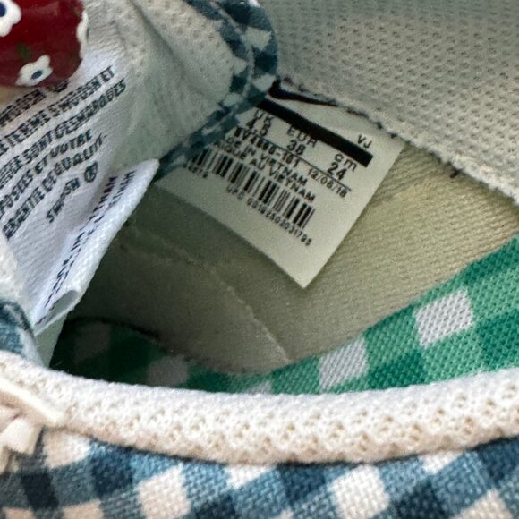 Nike Classic Gingham Cortez Sneakers Size 7 Women’s Preowned Runs Small - Picture 9 of 11